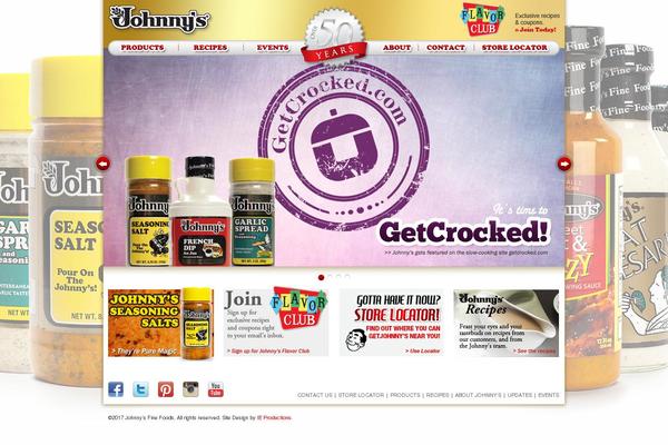 johnnysfinefoods.com site used Pouriton