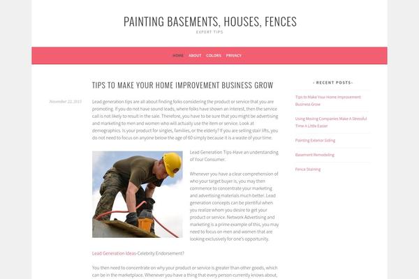 Sela theme site design template sample