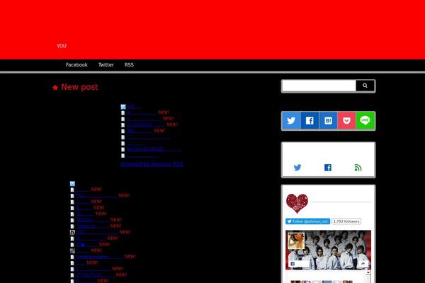 johnnysmatome.com site used Wp_material