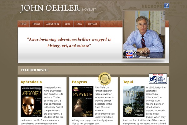 Back-my-book theme site design template sample