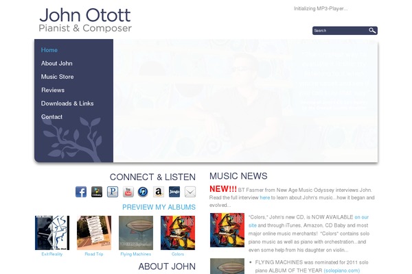 johnotott.com site used Otott