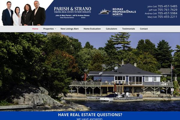 Site using Simple Real Estate Pack plugin
