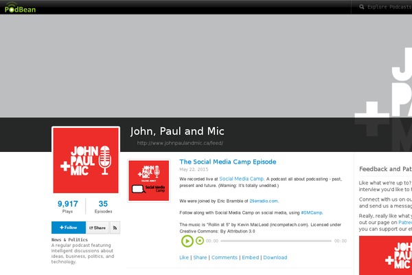 Frontrow theme site design template sample