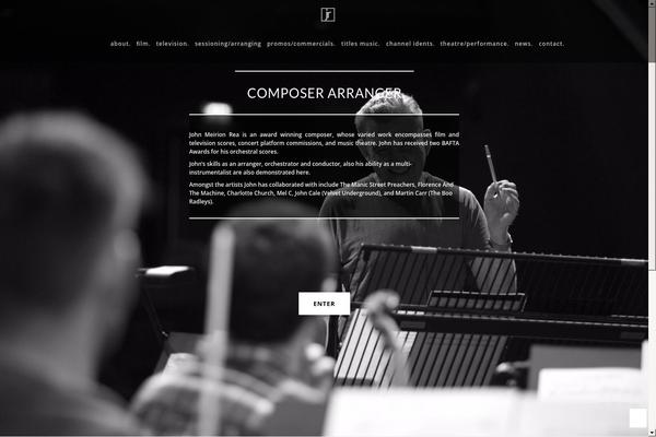 FWRD theme site design template sample