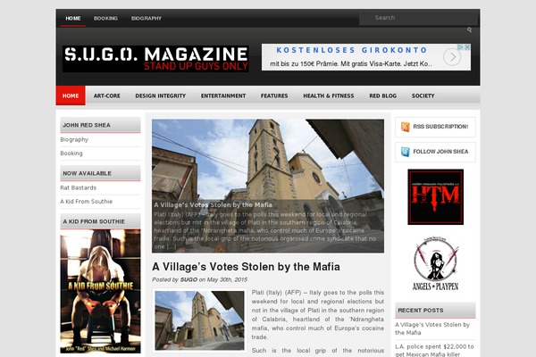 johnredshea.com site used Wiremagazine