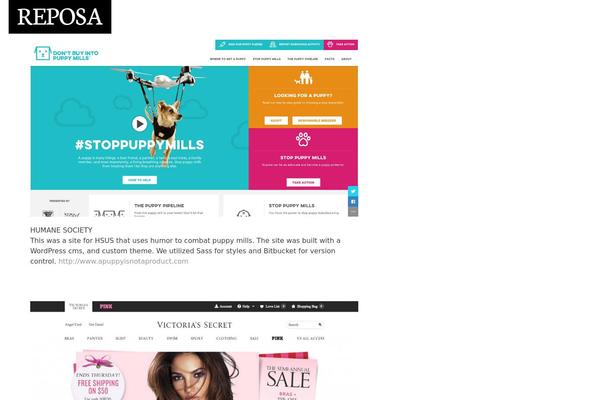 Cloudland theme site design template sample