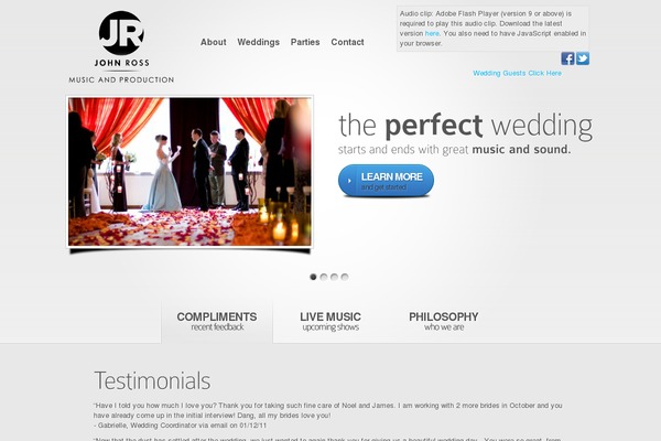 Nova theme site design template sample