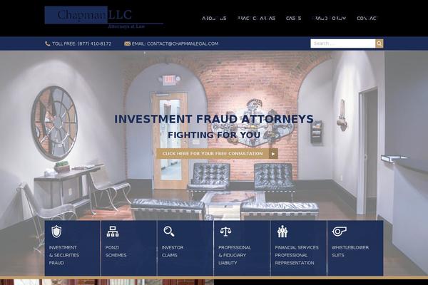 chapman theme websites examples