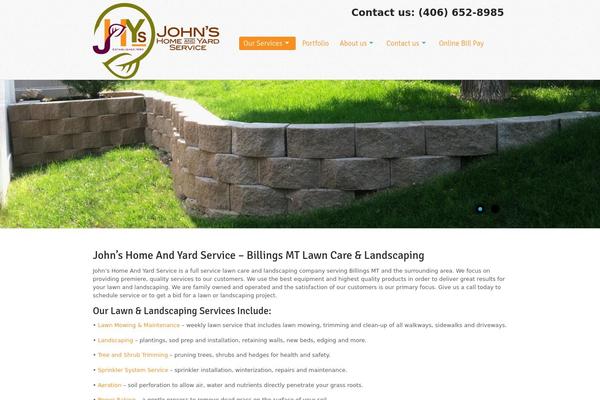 Whitelight theme site design template sample