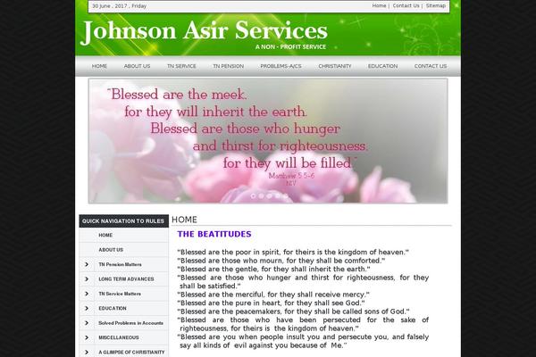 Site using Responsive Slider plugin