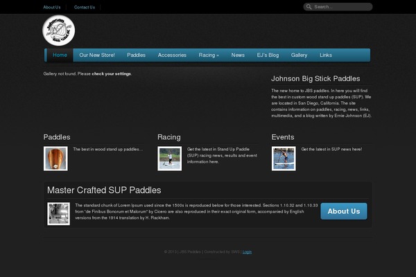 Onyx theme site design template sample