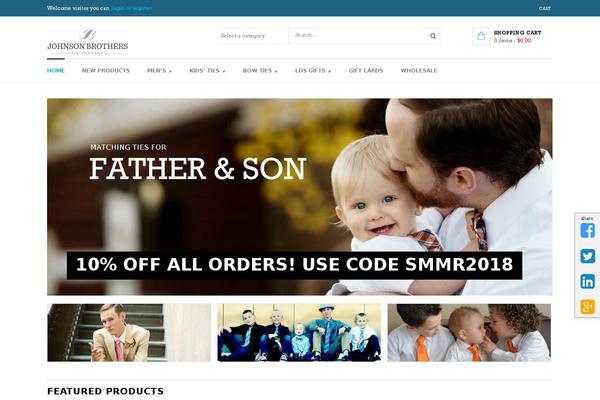 Superstore theme site design template sample