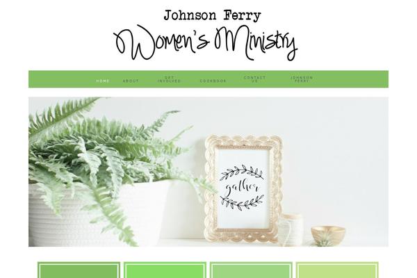 Darling theme site design template sample