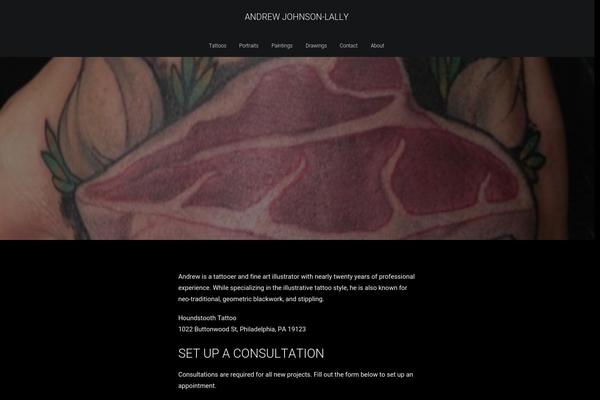 Uncode-child theme site design template sample