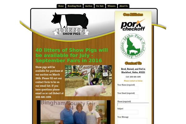showpig theme websites examples