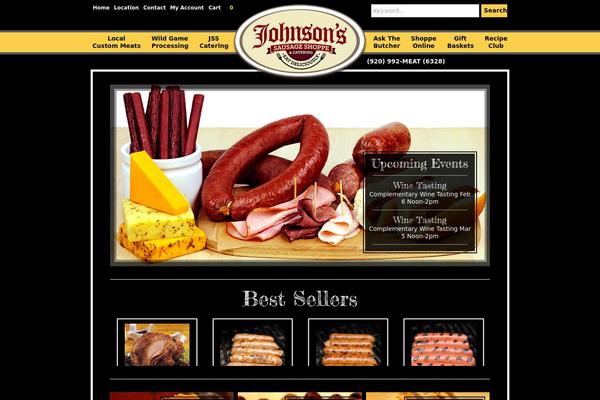 johnsons theme websites examples