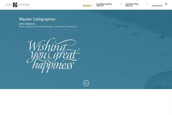 Divi theme site design template sample