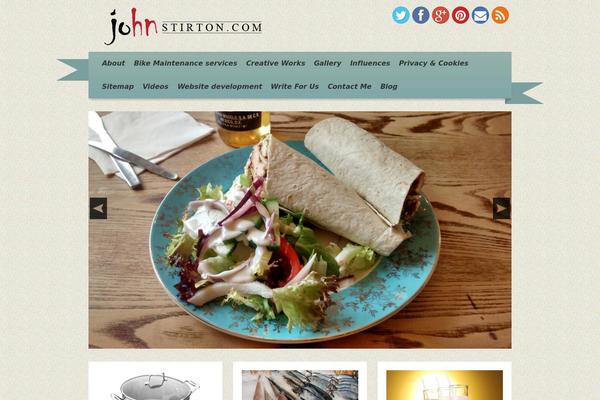 iRibbon theme site design template sample