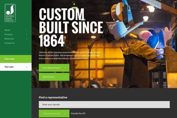 johnstonboiler.com site used Jbc