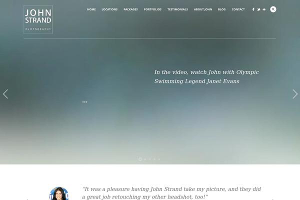 Porcelain theme site design template sample