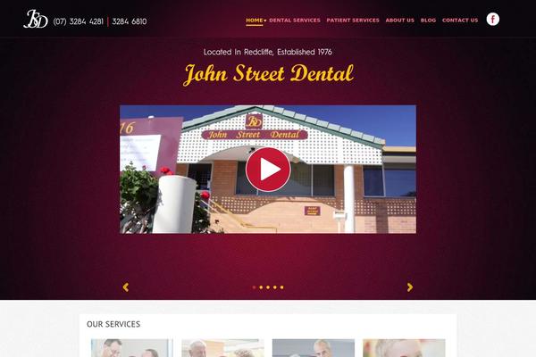 Olya theme site design template sample