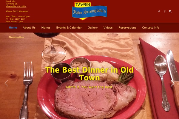 Linguini theme site design template sample