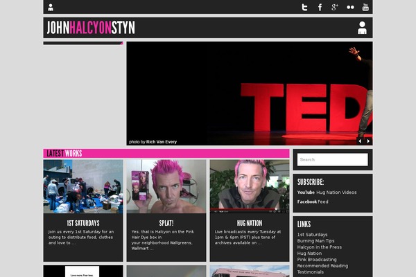 Creativelife theme site design template sample