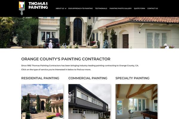 johnthomaspainting.com site used Bb-theme-child