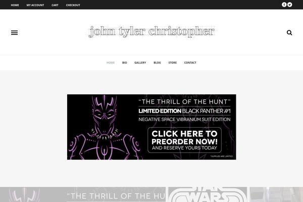 johntylerchristopher.com site used Looker