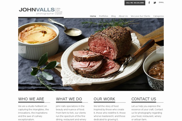Albedo theme site design template sample