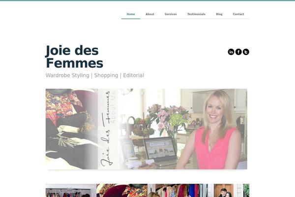 Nemesis theme site design template sample