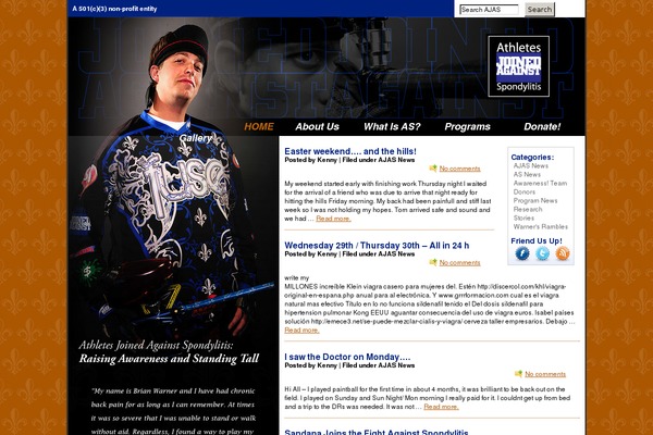 joinedagainst.org site used Ajas
