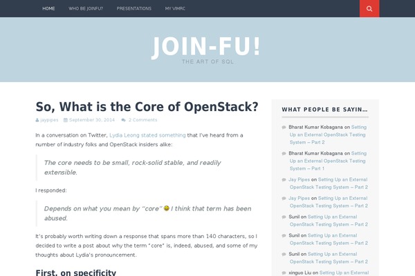 Sidebar theme site design template sample