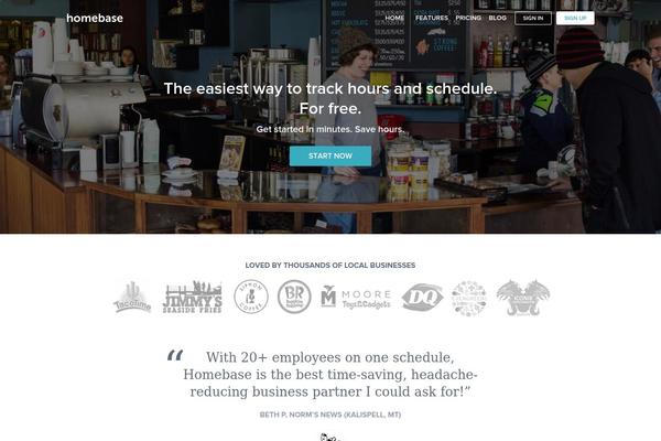 joinhomebase.com site used Homebase