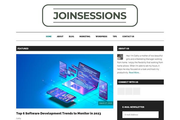 Site using Genesis-blocks plugin