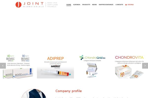 Jupiter theme site design template sample