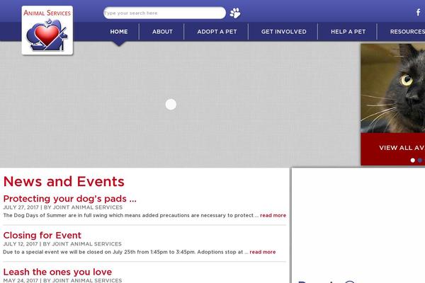 jointanimalservices.org site used Animal