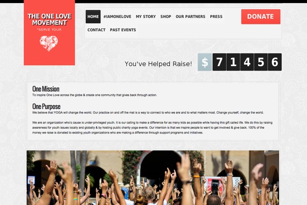 Yoga theme site design template sample