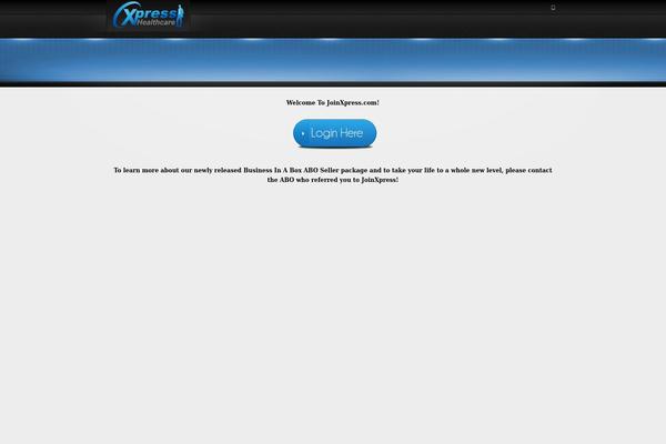 joinxpress.com site used Dt-parallax