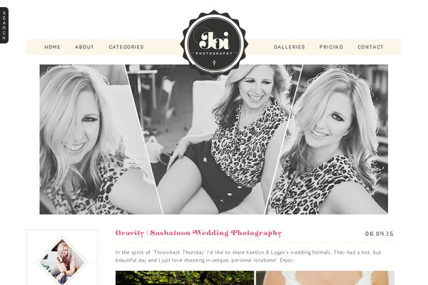 ProPhoto 5 theme site design template sample