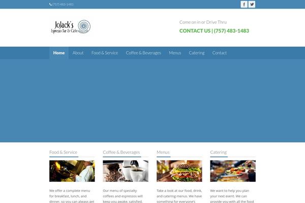 Frisco theme site design template sample