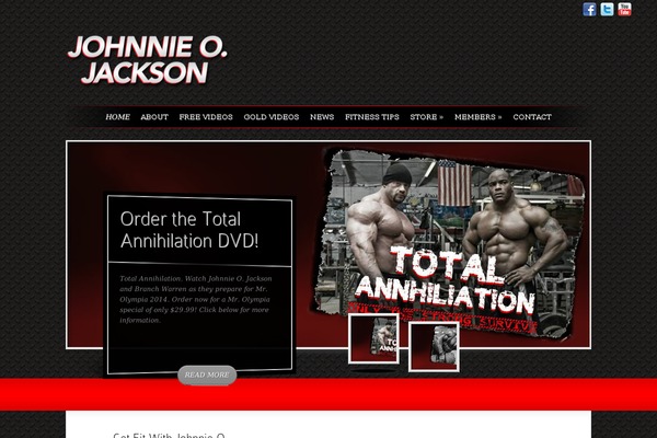 SimplePress theme site design template sample