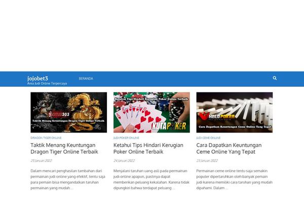 Mugu theme site design template sample