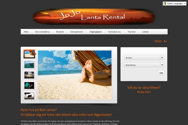 Site using Video Gallery plugin