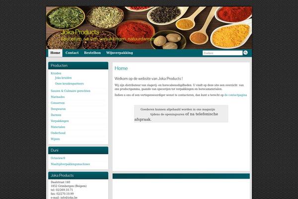 Site using Floating Menu plugin