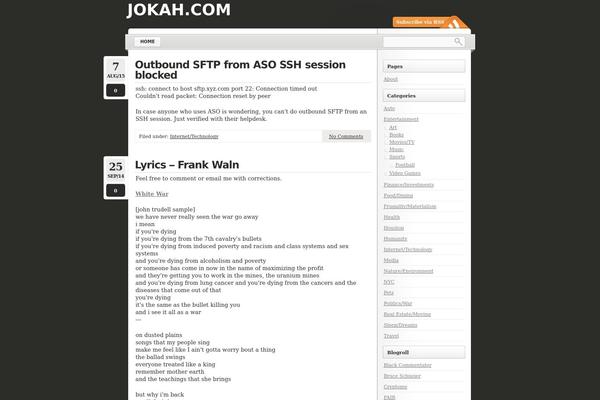LightWord theme site design template sample
