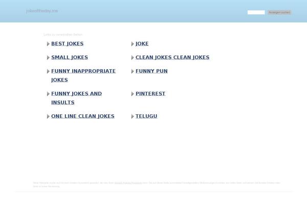 jokeoftheday.me site used Zimple Lite