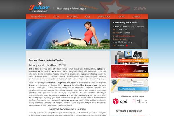 Salient Child theme site design template sample