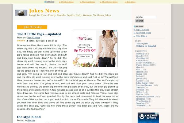 Site using Alinks plugin