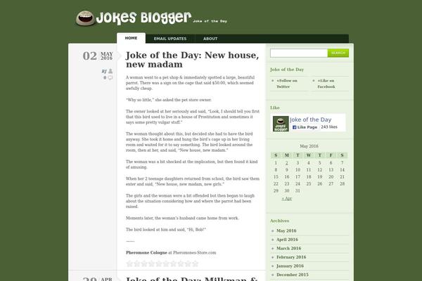 Typebased theme site design template sample